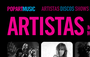 Sitio Oficial Pop Art Music